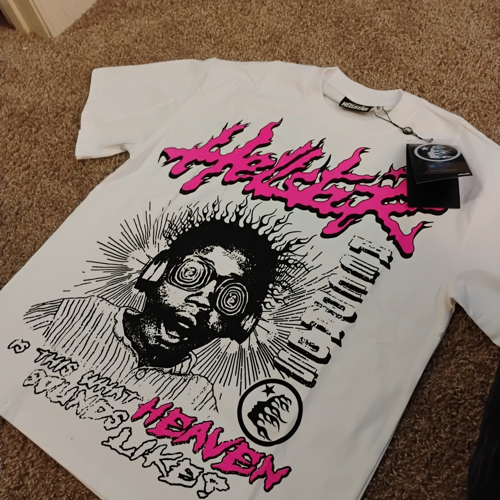 White Hellcat Graphic Tee